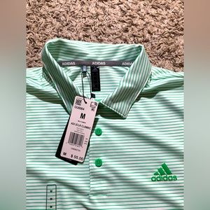 🎉 Final Spring Break. BOGO FREE Sale!! 😀 🎉 Men’s  Adidas Polo Green M). (NWT)